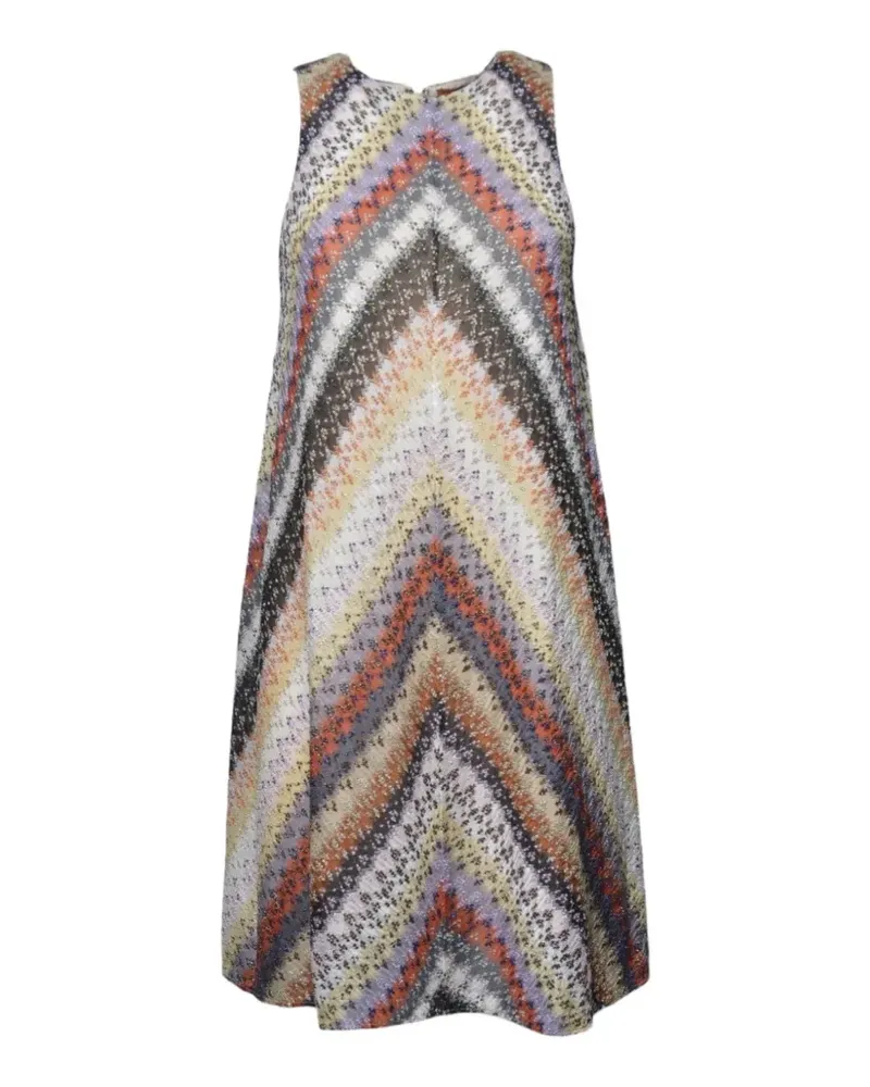 Missoni Kleid mit Zickzackmuster - Nude Nude