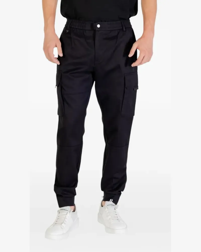 Antony Morato elasticated-waist cargo pants - Schwarz Schwarz