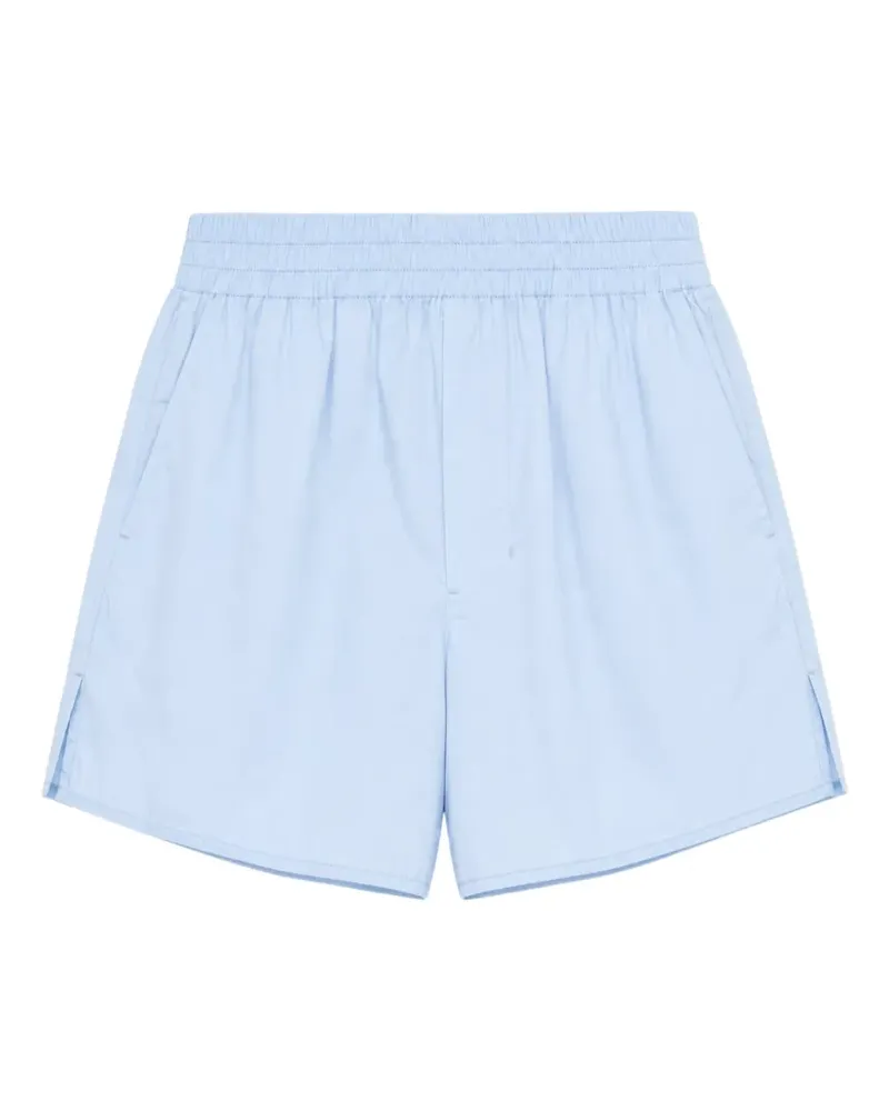 AMI Paris Ami de Coeur Shorts mit Stickerei - Blau Blau
