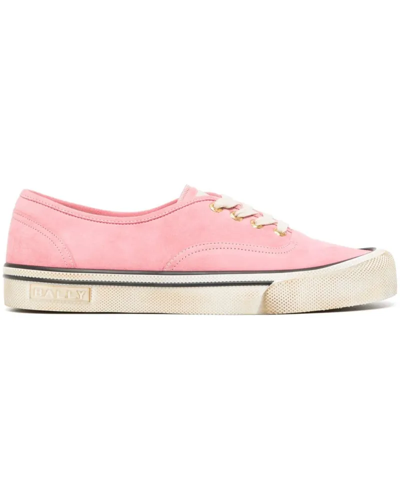 Bally Sneakers mit gestreiftem Saum - Rosa Rosa