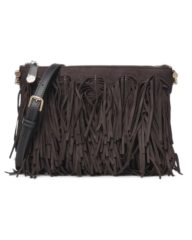 V°73 Opale fringe-embellished shoulder bag - Braun Braun