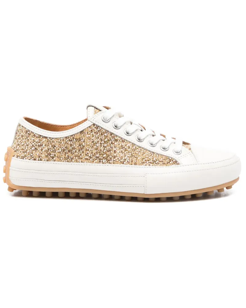 TOD'S Tweed-Sneakers - Nude Nude