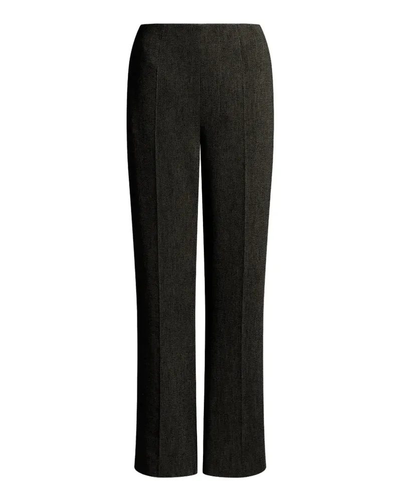 Alberta Ferretti Klassische Hose mit Bügelfalten - Schwarz Schwarz