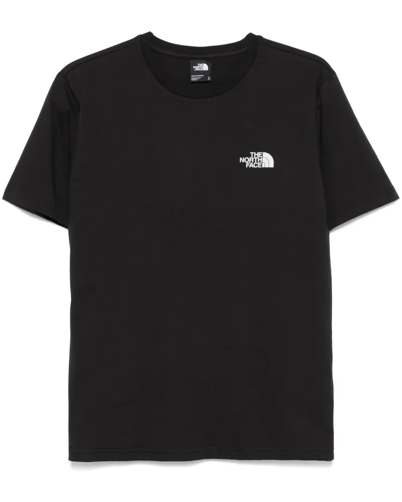 The North Face NSE Box T-Shirt - Schwarz Schwarz