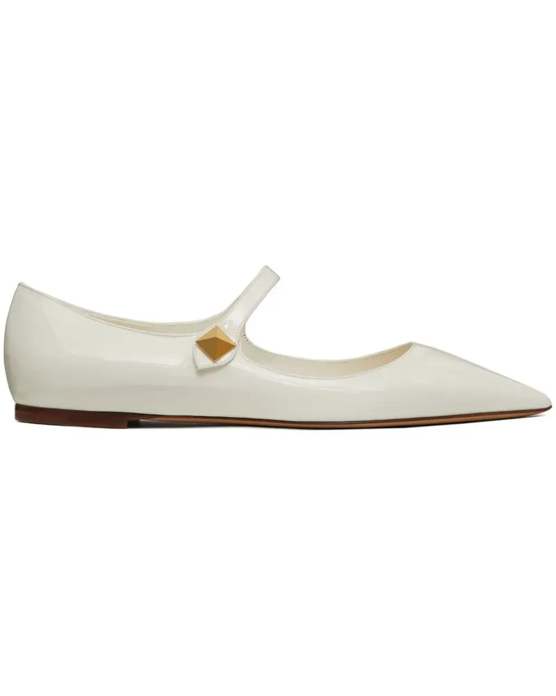Valentino Garavani Tiptoe Ballerinas - Weiß Weiß