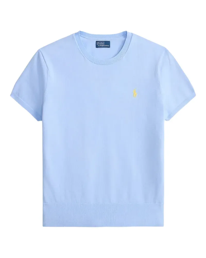 Ralph Lauren short-sleeve crew-neck sweater - Blau Blau