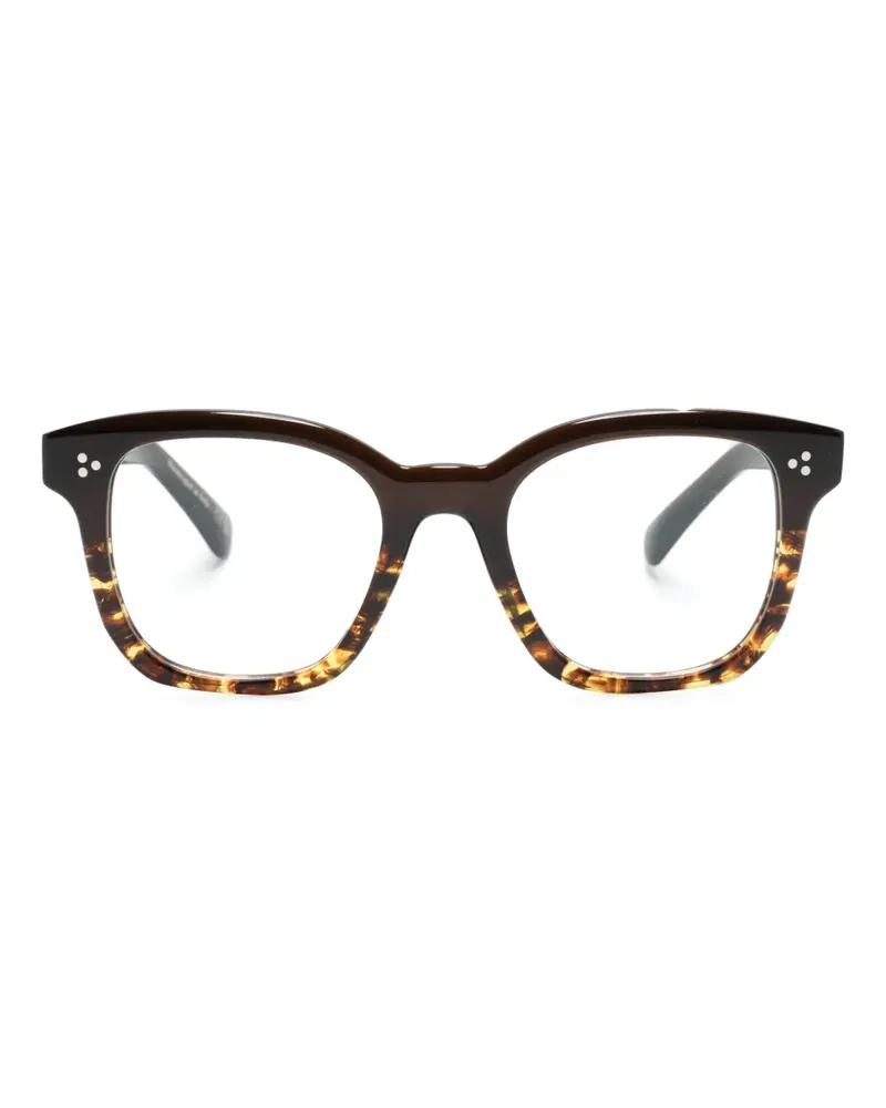 Oliver Peoples Lianella Brille mit eckigem Gestell - Braun Braun