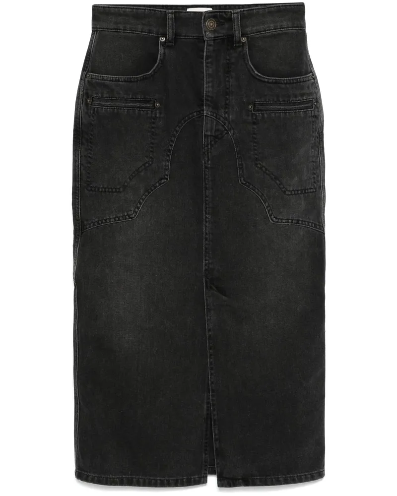 Isabel Marant Britt Midirock - Schwarz Schwarz