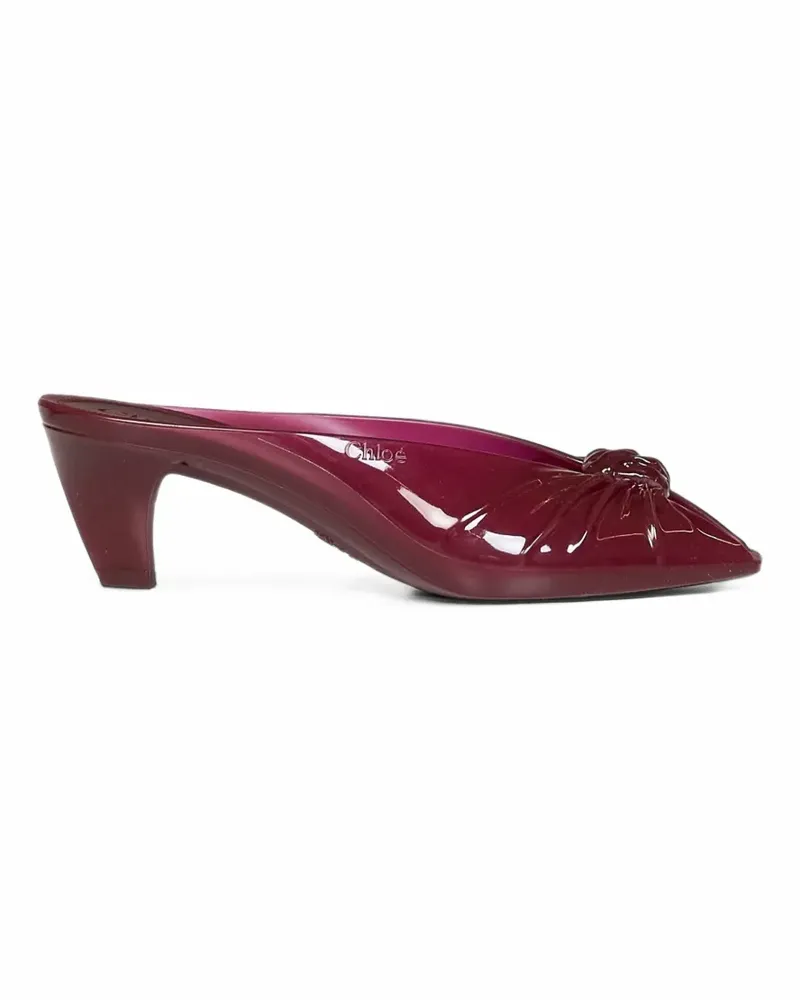 Chloé Jelly mules - Rot Rot
