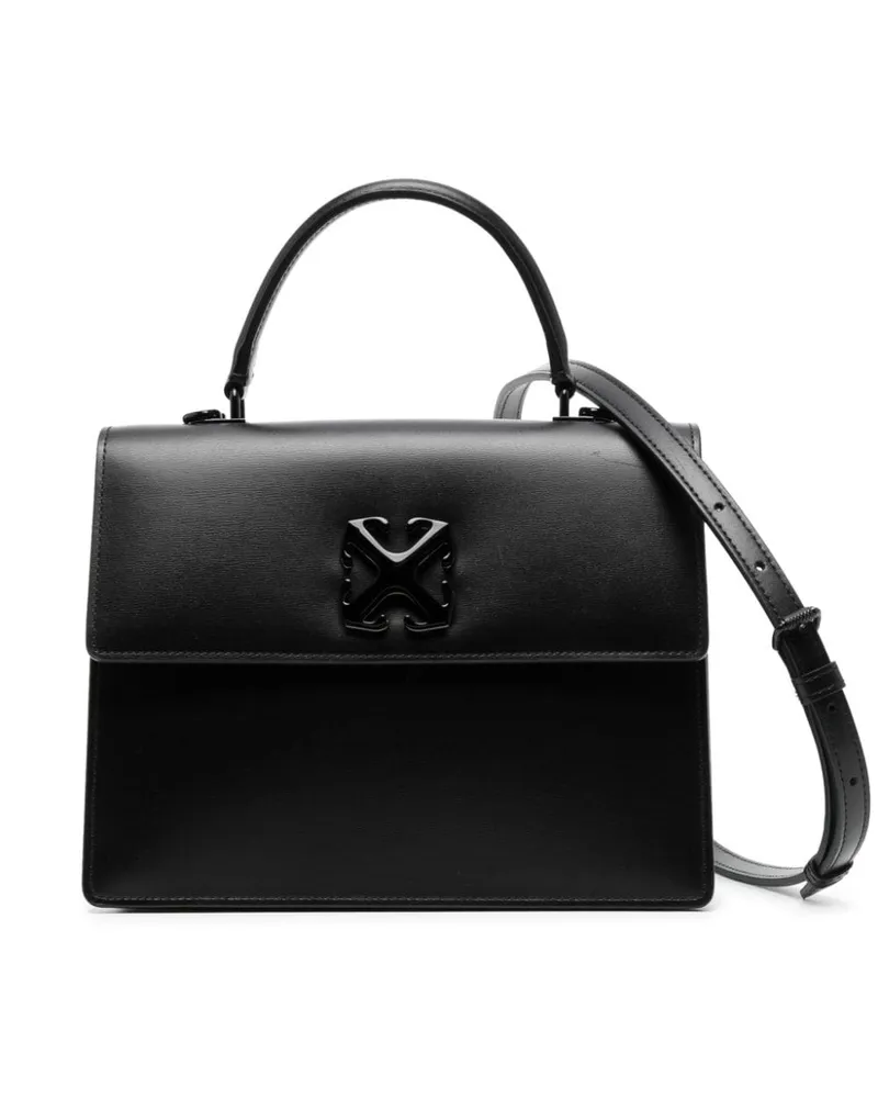 OFF-WHITE Jitney Handtasche - Schwarz Schwarz