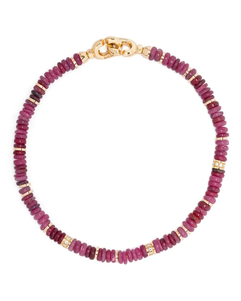 MAOR 18kt Shine Gelbgoldarmband mit Diamanten Gold