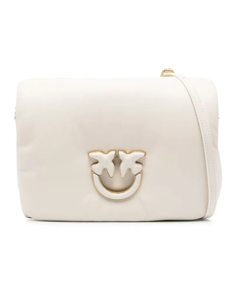 Pinko Classic Love Schultertasche - Nude Nude