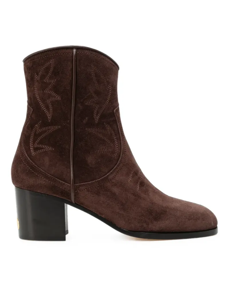 Valentino Garavani Stiefeletten aus Wildleder - Braun Braun