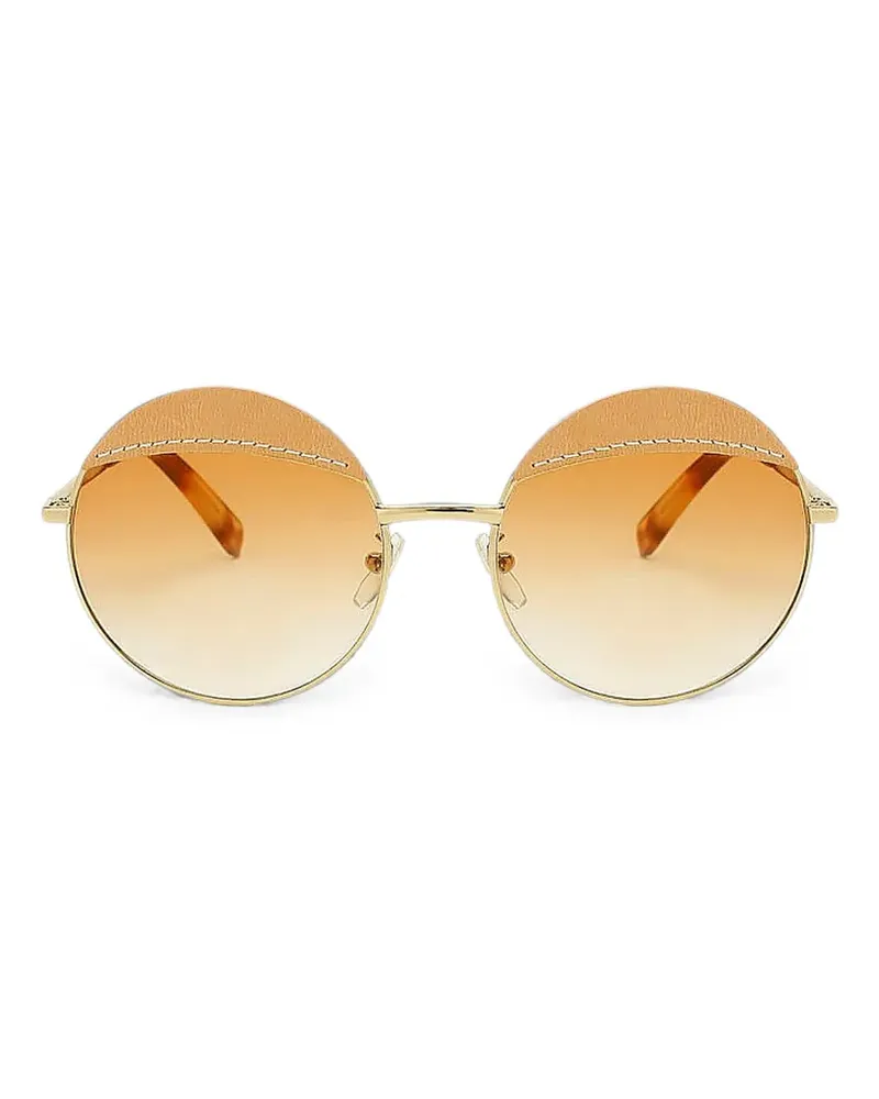 Loewe round-frame sunglasses - Gold Gold
