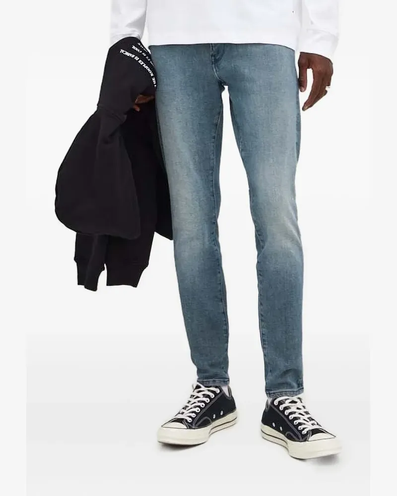 G-STAR RAW Jeans mit Logo-Patch - Blau Blau