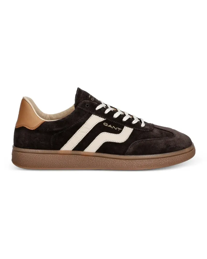 Gant Gestreifte Sneakers - Braun Braun