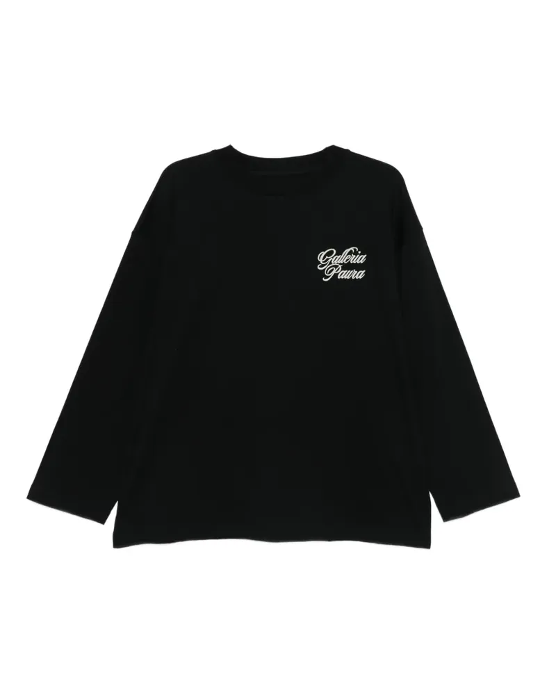 PAURA Ollie long-sleeve T-shirt - Schwarz Schwarz