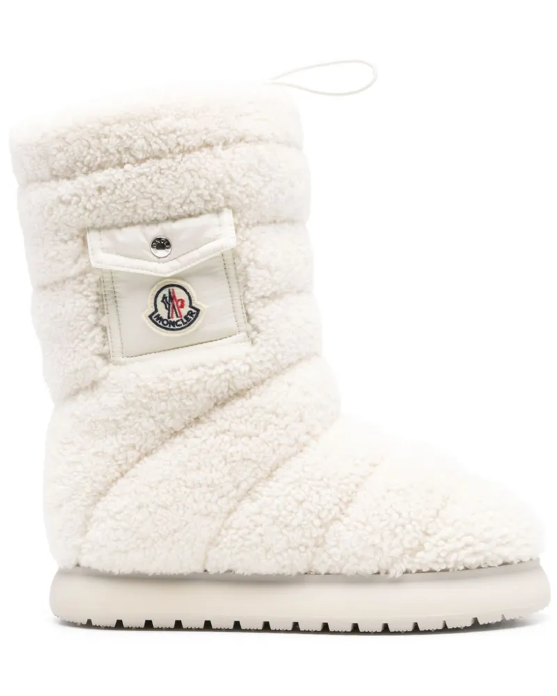 Moncler Gaia Stiefel - Weiß Weiß