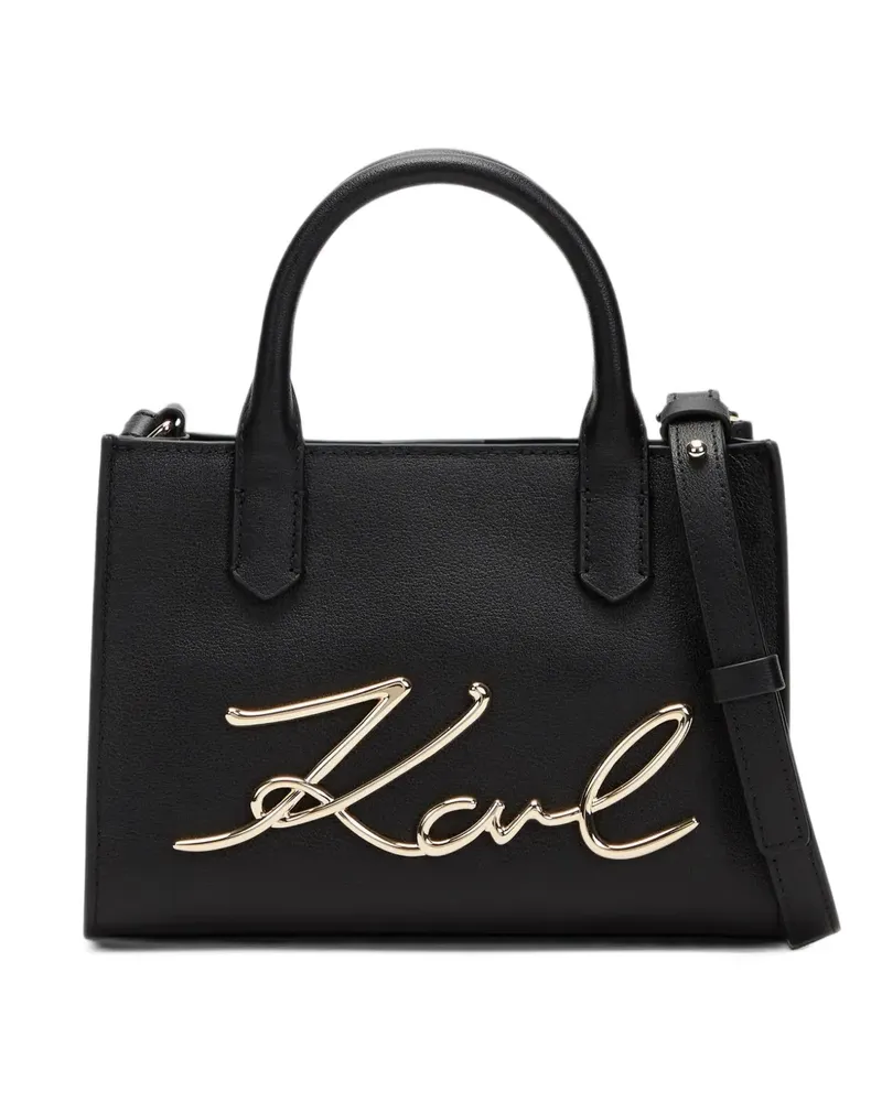 Karl Lagerfeld K/Signature tote bag - Schwarz Schwarz