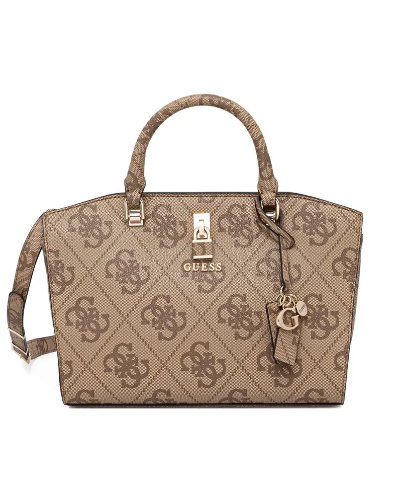 Guess Shopper mit Monogrammmuster - Nude Nude