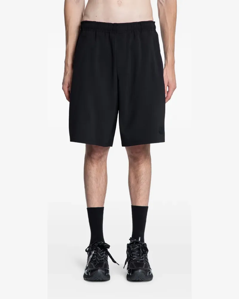Moncler Shorts mit elastischem Bund - Schwarz Schwarz