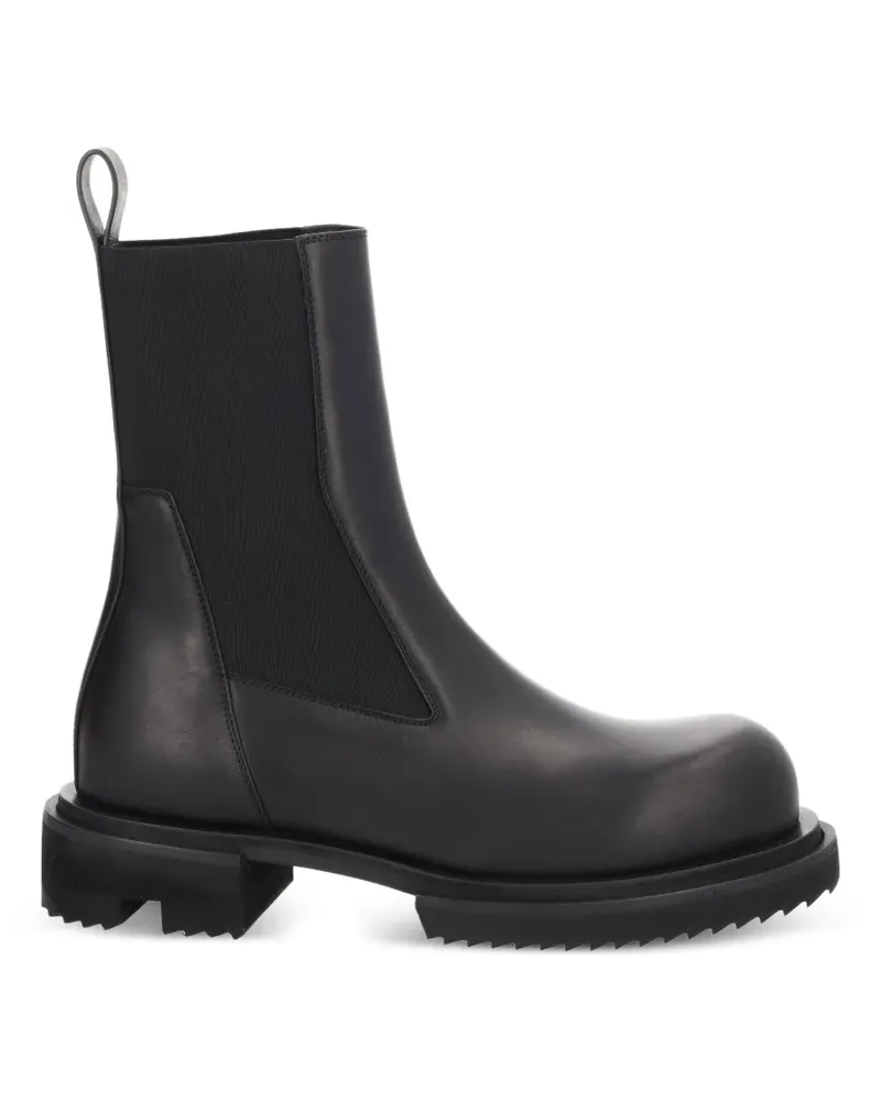 Rick Owens lug-sole Chelsea boots - Schwarz Schwarz