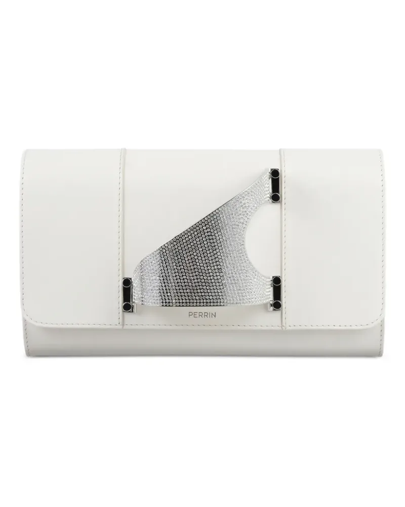 PERRIN PARIS L'Eiffel Clutch mit Strass - Nude Nude