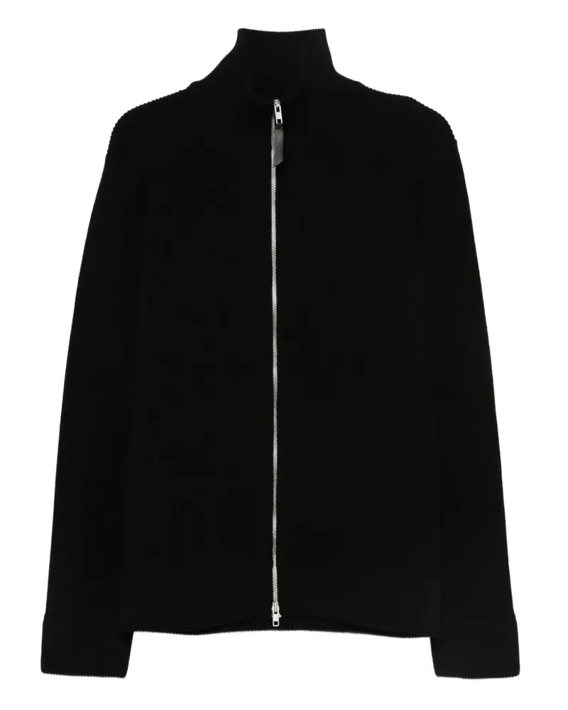 Maison Margiela zip-up cardigan - Schwarz Schwarz