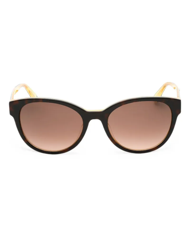 Kate Spade Nathalie round-frame sunglasses - Braun Braun