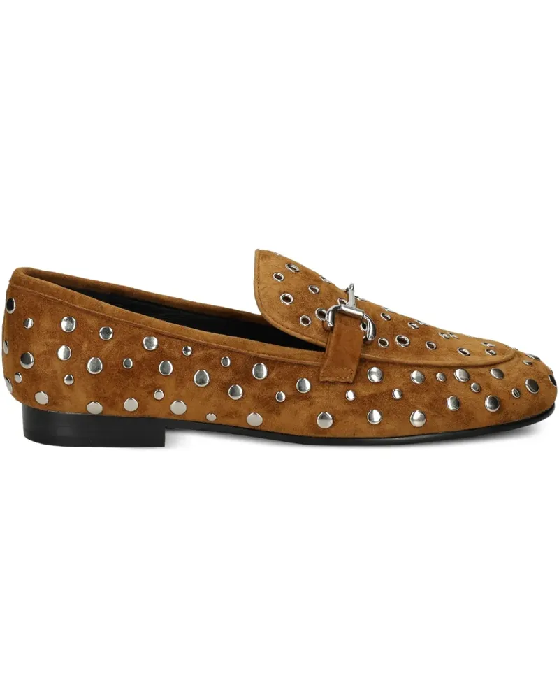 Bibi Lou Zagreb Loafer mit Nieten - Braun Braun
