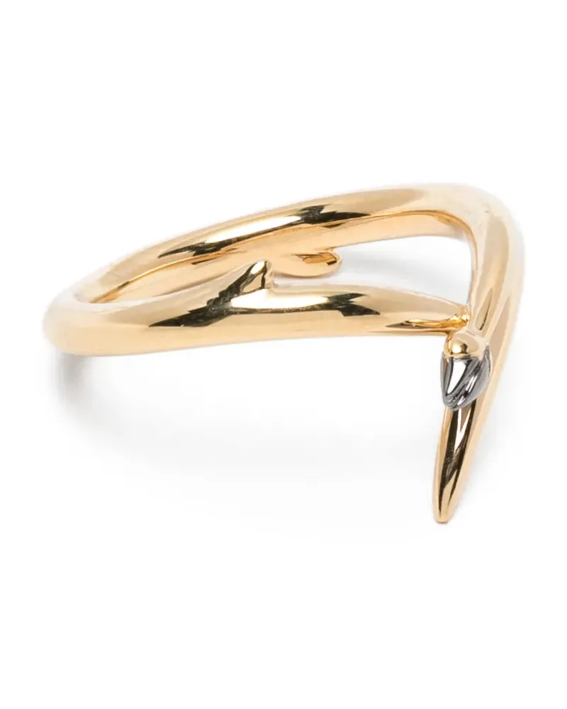 Shaun Leane Interlocking Bud ring - Gold Gold