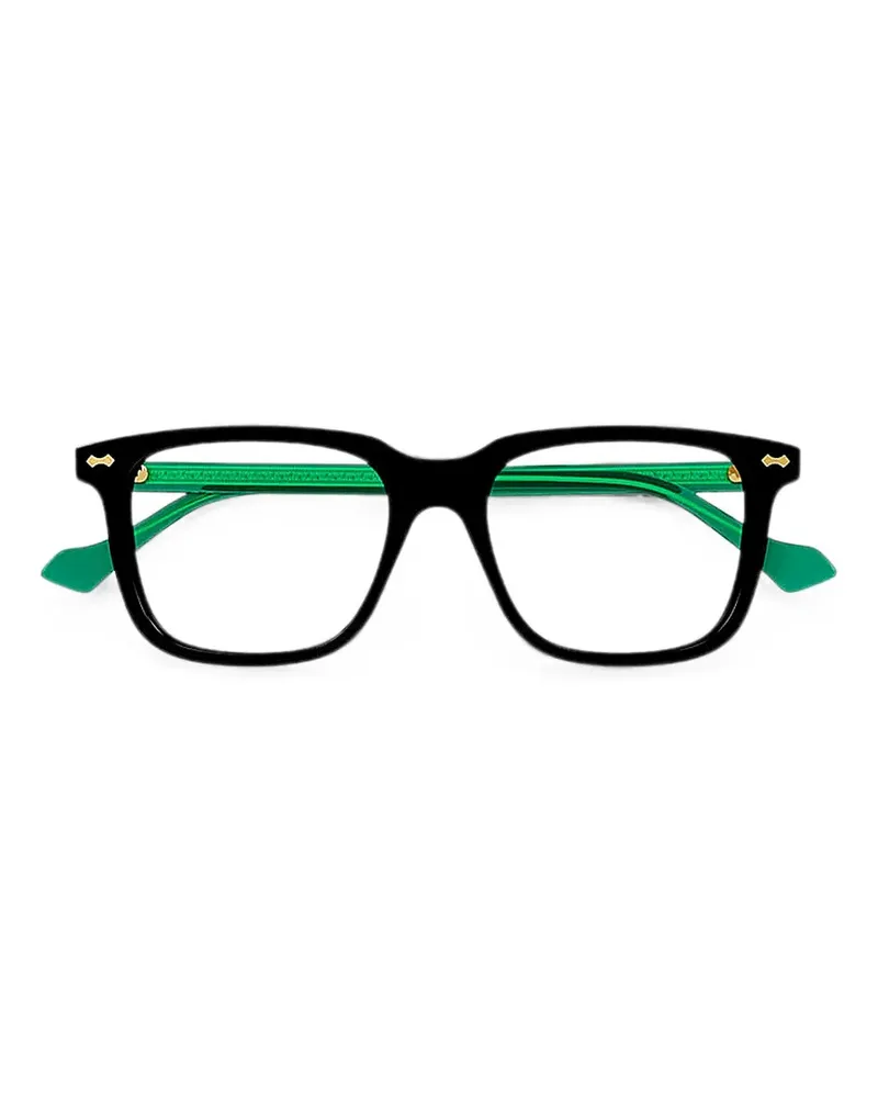 Gucci square-frame glasses - Schwarz Schwarz