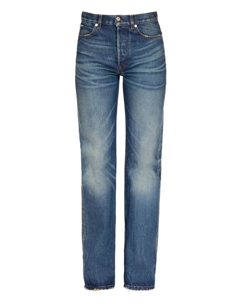 Ferragamo five pocket straight jeans - Blau Blau