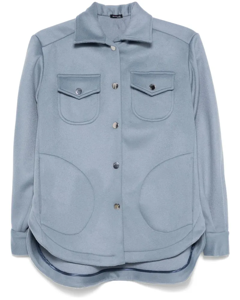 Kiton Jacke aus Kaschmir - Blau Blau