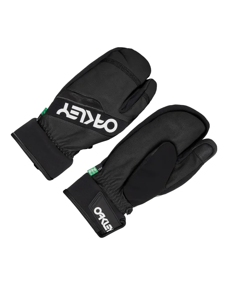 Oakley Factory Winter logo-print gloves - Schwarz Schwarz