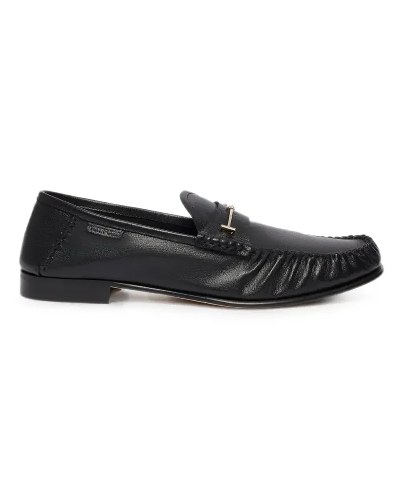 Tom Ford Ripley Double T Loafer - Schwarz Schwarz