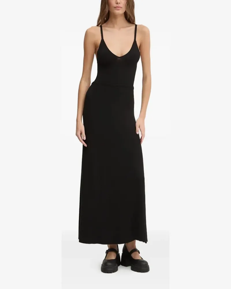 Desigual Maxikleid mit U-Ausschnitt - 2000 BLACK 2000
