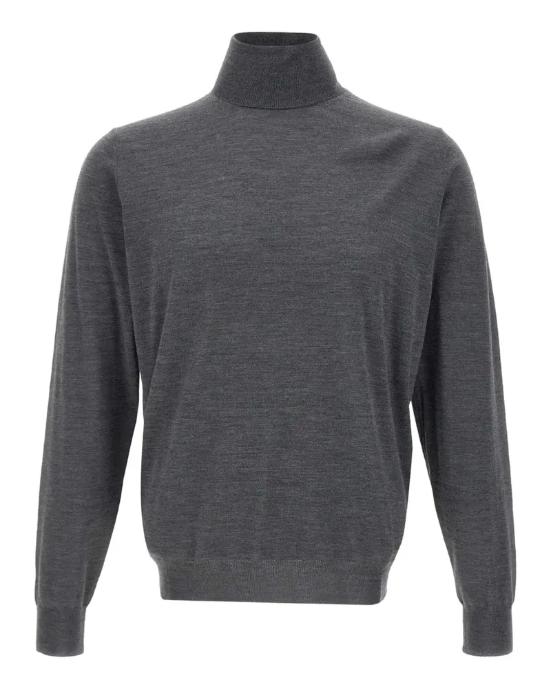 Filippo de Laurentiis Pullover mit Stehkragen - Grau Grau