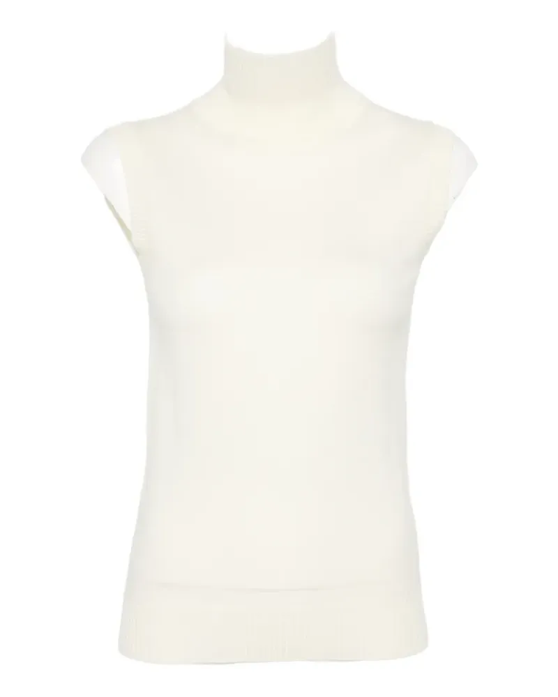 SPORTMAX sleeveless turtleneck sweater - Nude Nude