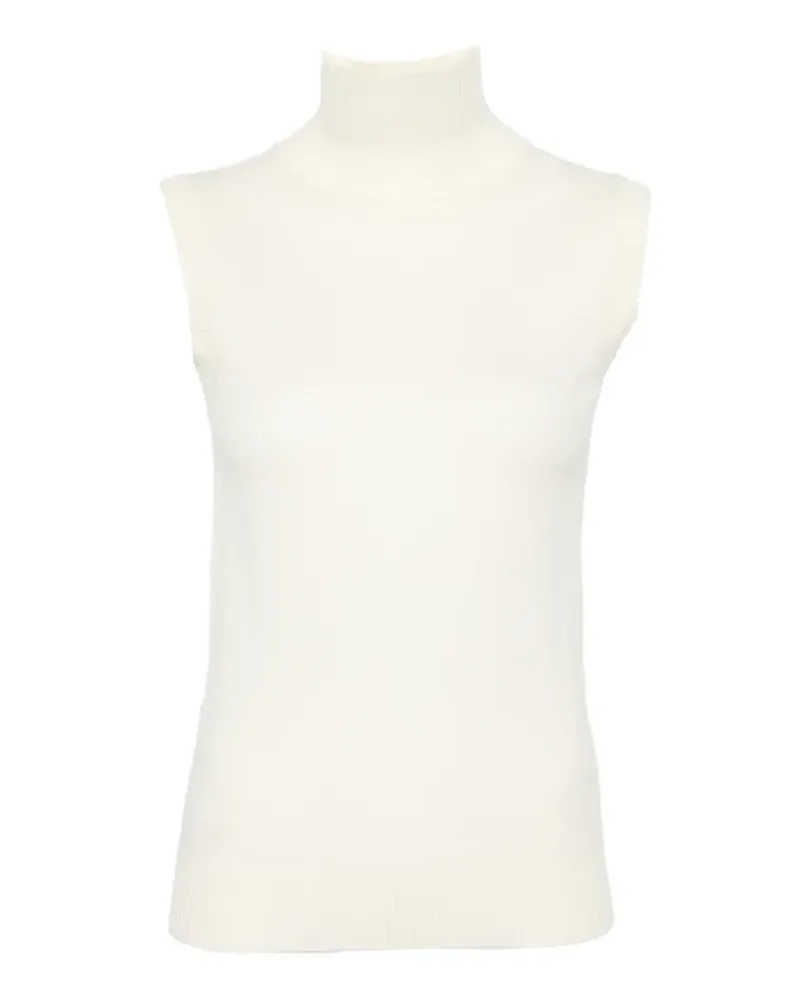 SPORTMAX sleeveless turtleneck sweater - Nude Nude