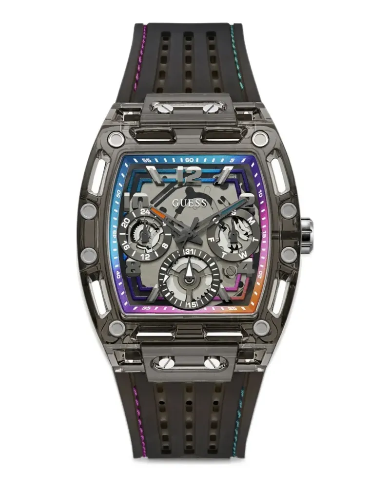 Guess Transparent Cut-thru 44mm watch - Grau Grau