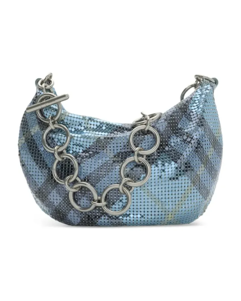 Burberry Chainmail Mini-Tasche - Blau Blau