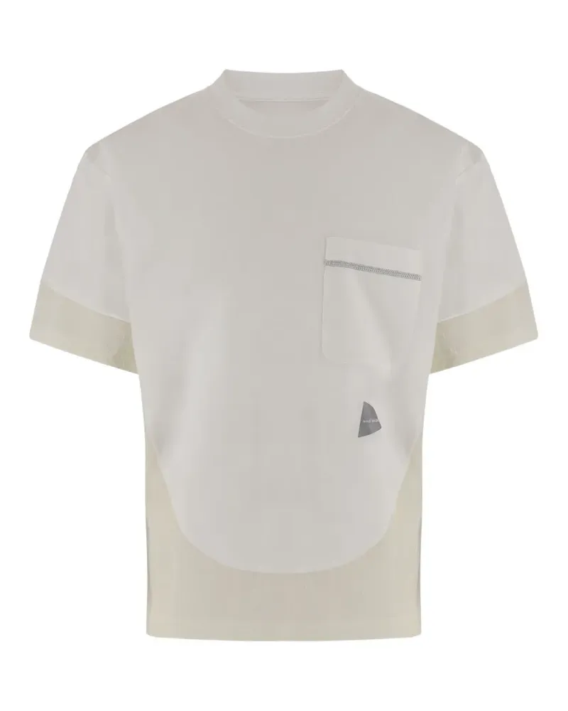 and wander pocket short-sleeve T-shirt - Nude Nude