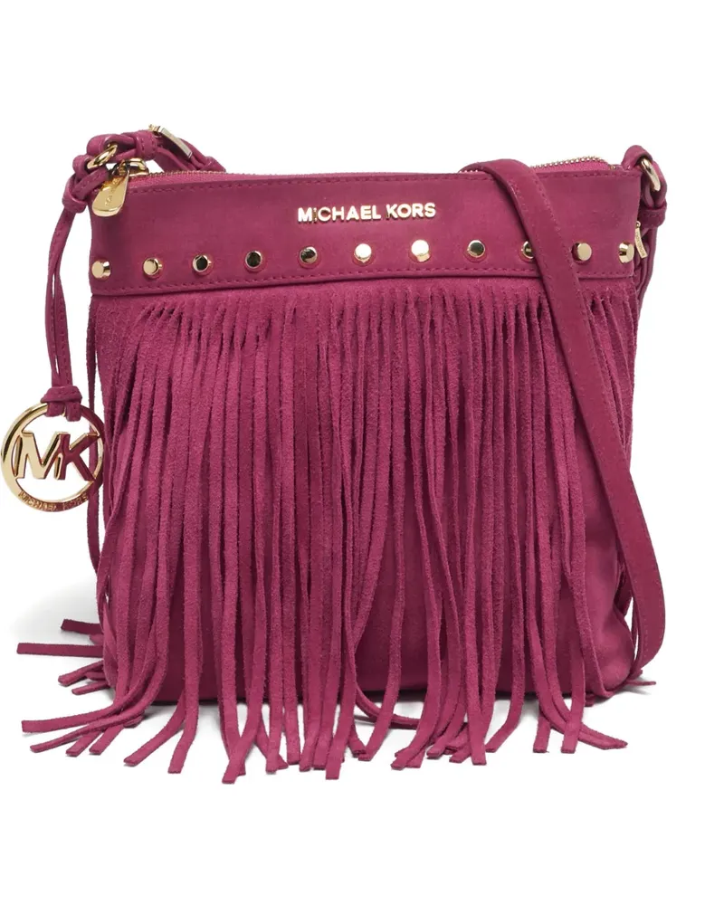 Michael Kors fringe cross body bag - Rosa Rosa