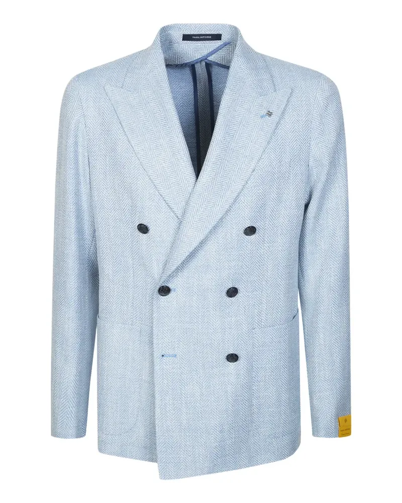 Tagliatore double-breasted blazer - Blau Blau