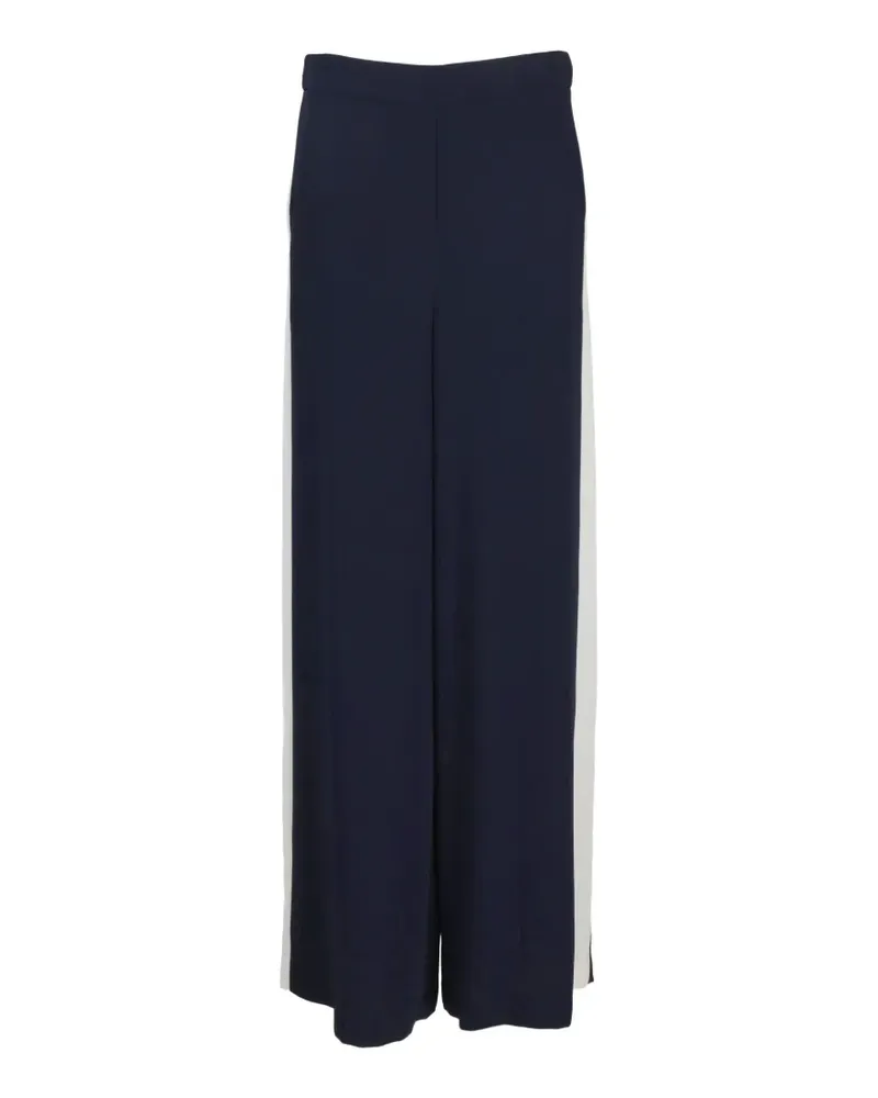 P.A.R.O.S.H. P.A.R.O H. side-stripe wide-leg trousers - Blau Blau