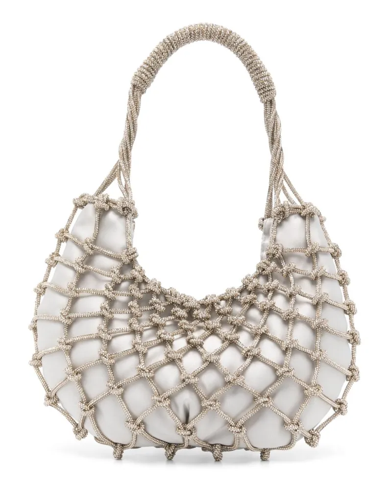 Rosantica Nodi Fluffy Tote Bag - Gold Gold