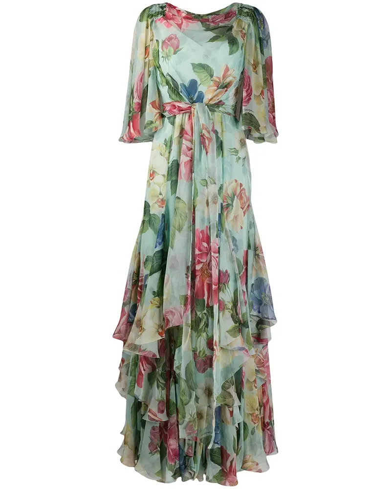 Dolce & Gabbana Drapiertes Kleid - Blau Blau