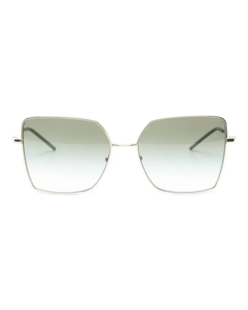Emporio Armani square-frame sunglasses - Gold Gold