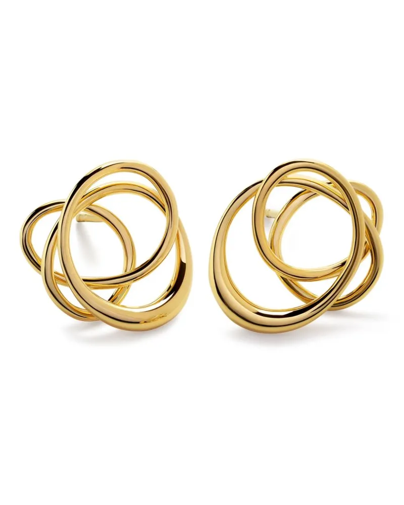 Monica Vinader Nura Wrap Ohrstecker - Gold Gold